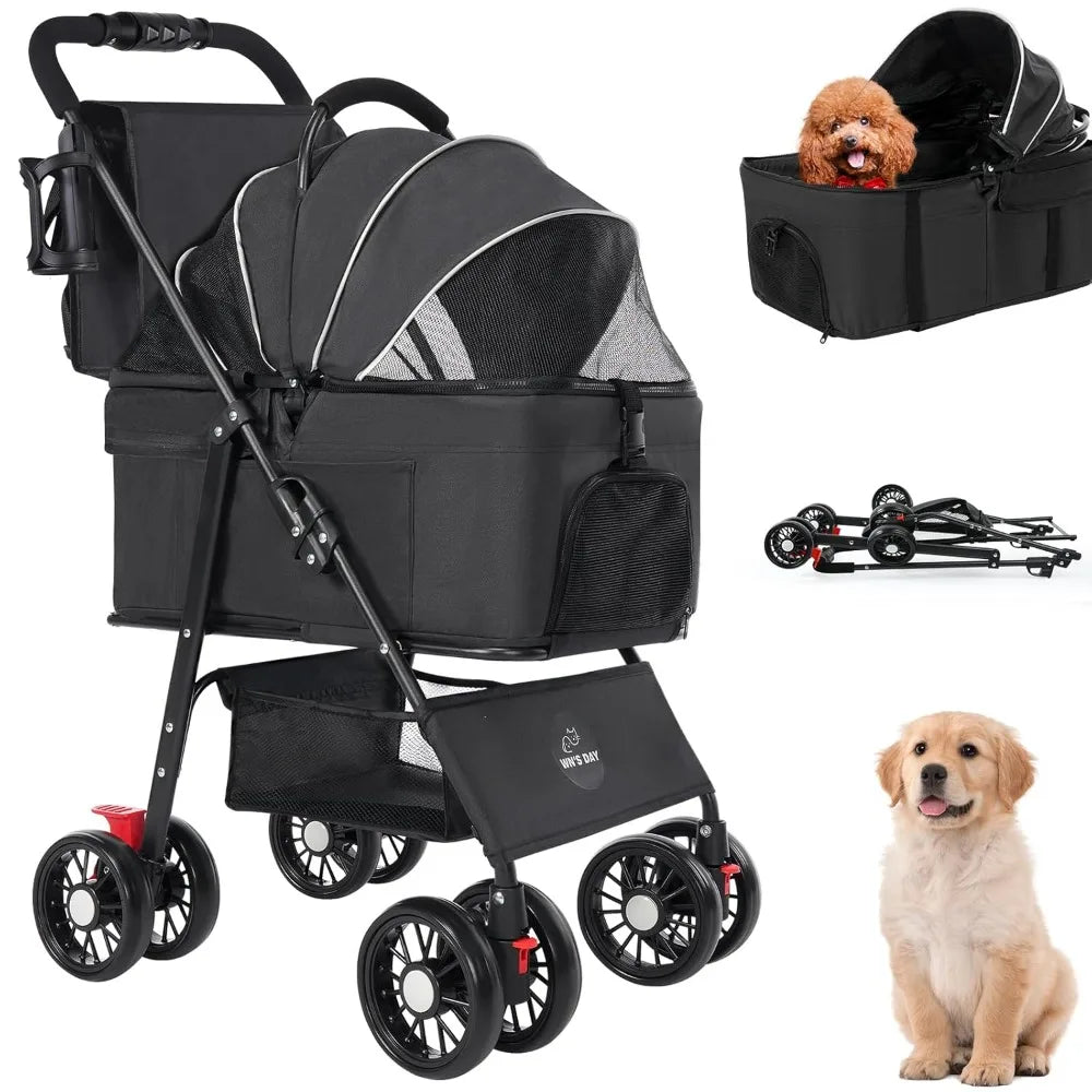 Dog Stroller for Small Medium Pet