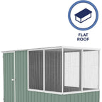 Green Eucalyptus Chicken Coop