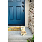 outdoor labrador retriever statue