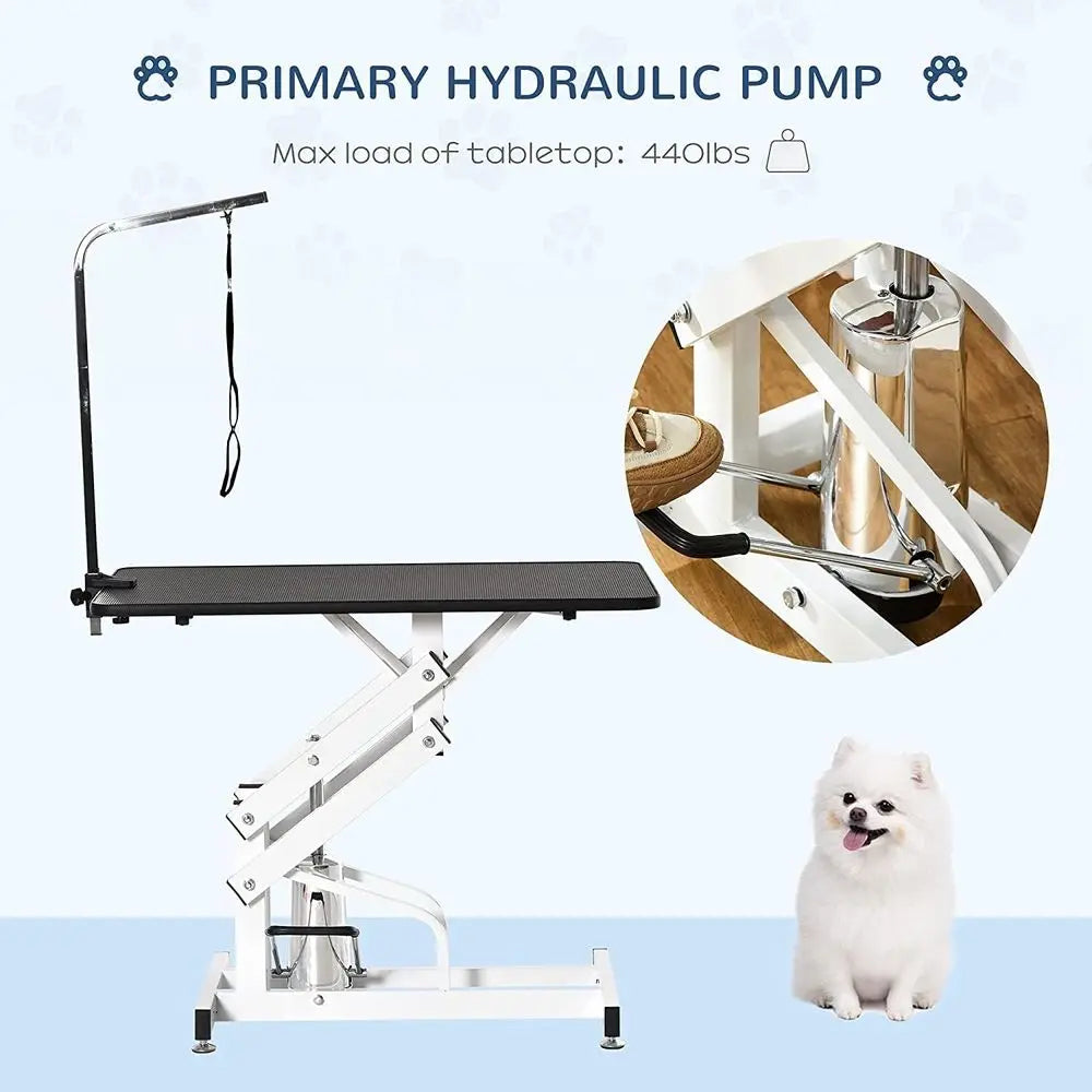 Hydraulic Dog Grooming Table