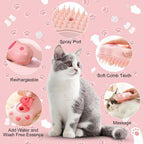Cat Steam Brush for Shedding