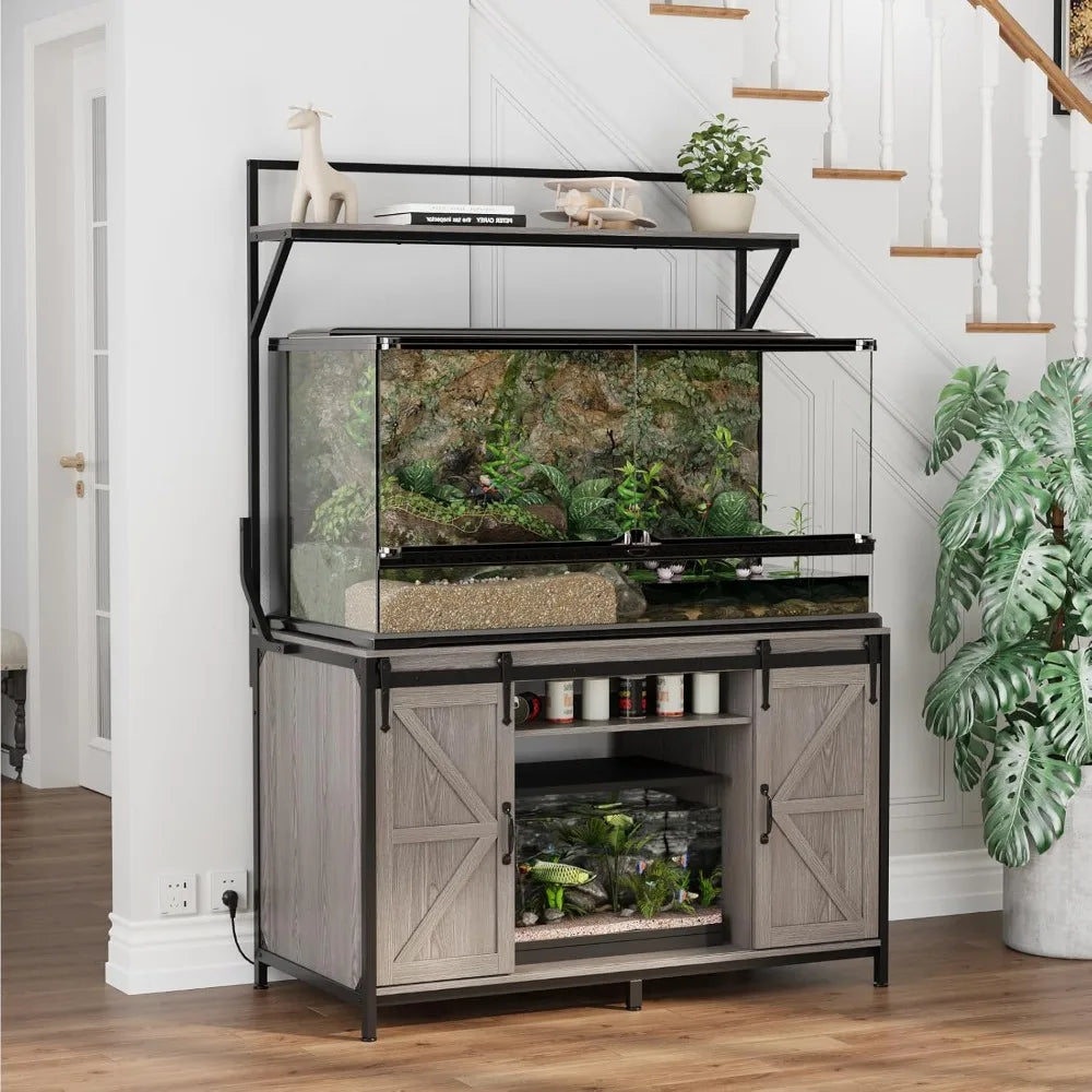 Farmhouse Reptile Tank Stand