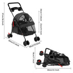 Stroller for Small Medium Pets