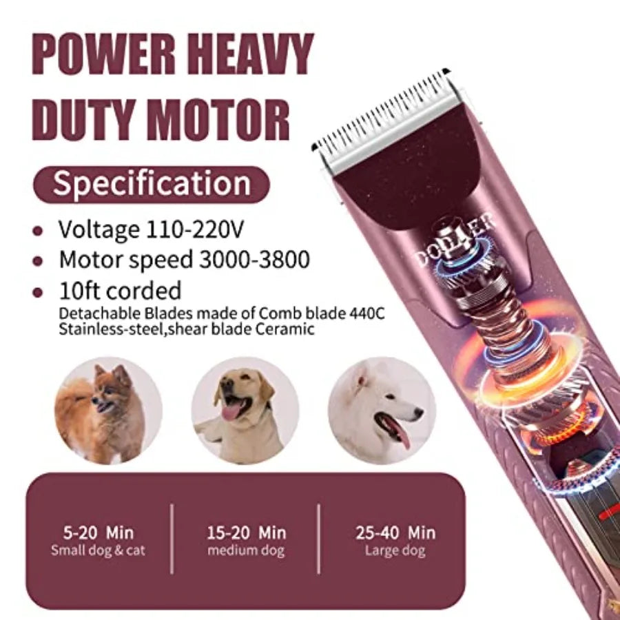 Professional Dog Grooming Electric Clipper