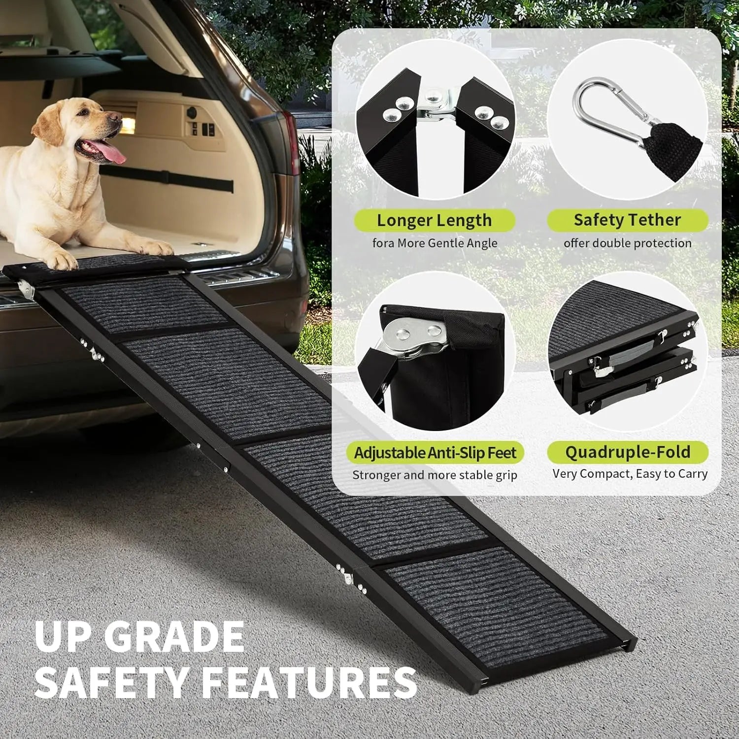 Folding Dog Ramp For Car