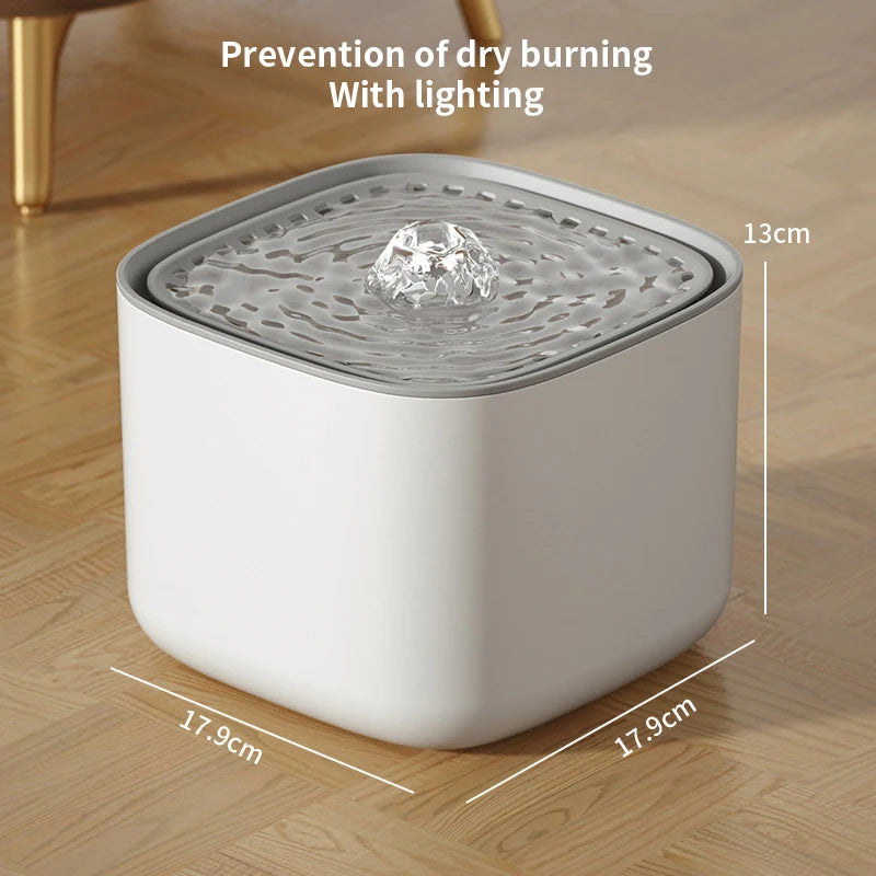 Filter-Water Fountain Auto Recirculate