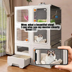 Cat Enclosure/Litter Box