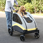 Large Dog Stroller Pet Trolley Carrier