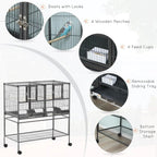 Divided Bird Cage