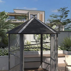 Large Hexagonal Outdoor Aviary