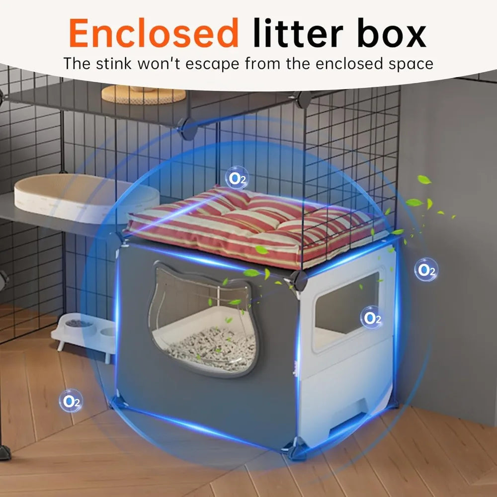 Cat Enclosure/Litter Box