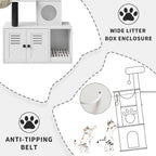 Litter Box Enclosure/Cat Tree