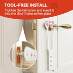 Cat/Dog Door Holder Latch