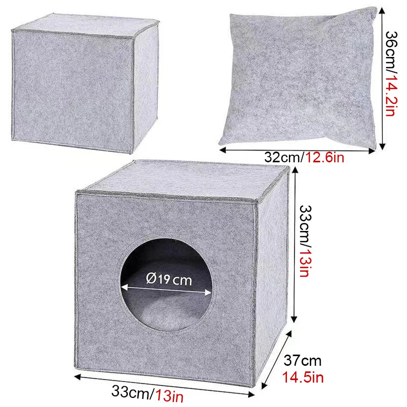Creative Breathable Collapsible Cat Bed