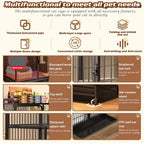 4-Tier Folding Cat Enclosure