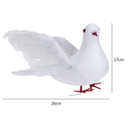 Artificial White Pigeon...