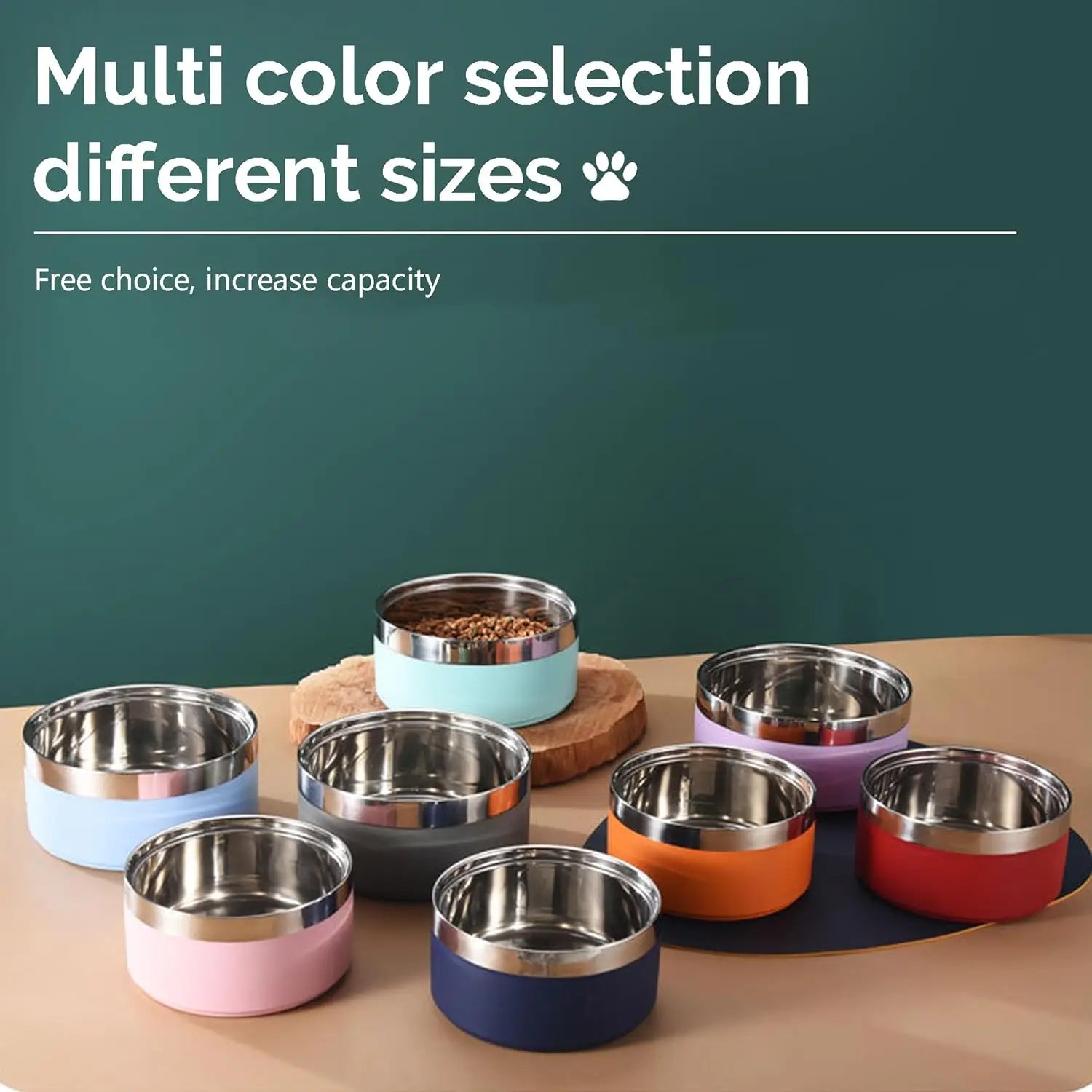 Stainless Steel Pet Bowls