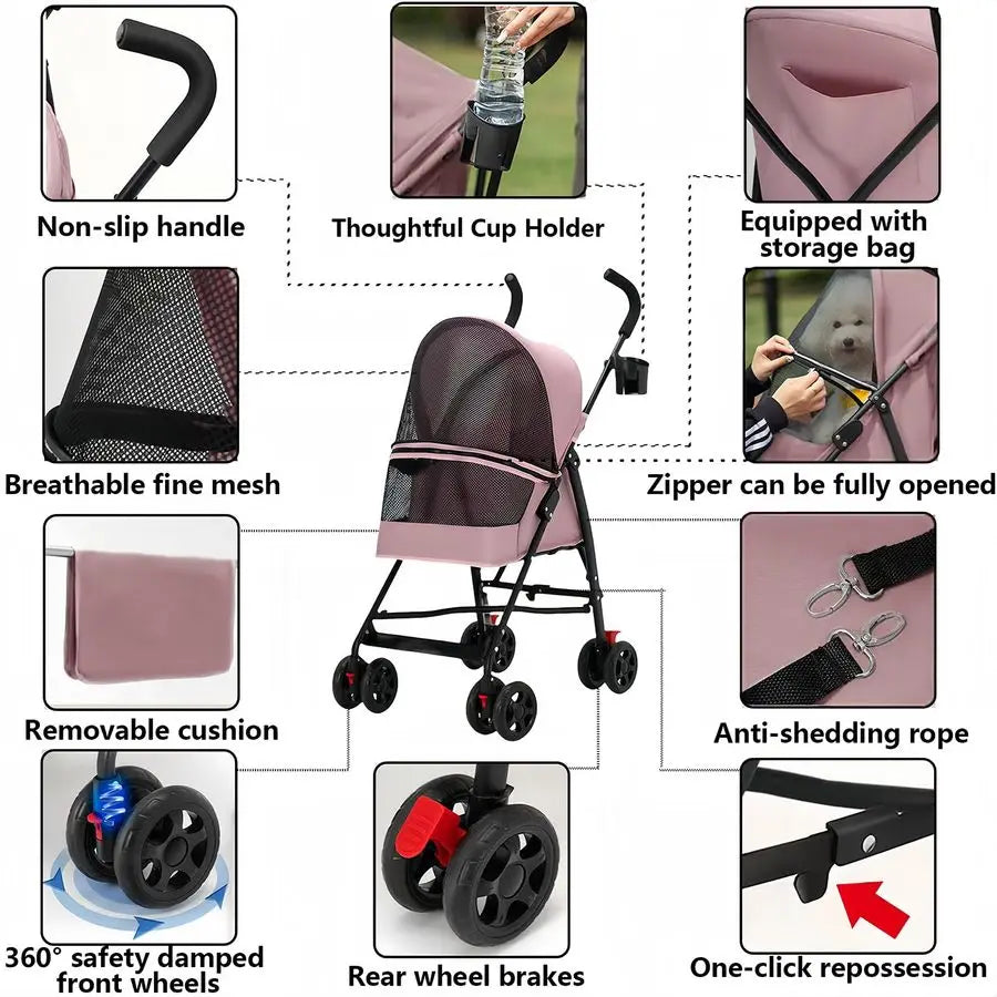 Stroller for Small Dogs/Cats