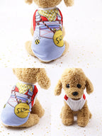Cartoon Print Cotton Apparel