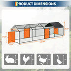 Metal Chicken Coop Heavy Duty