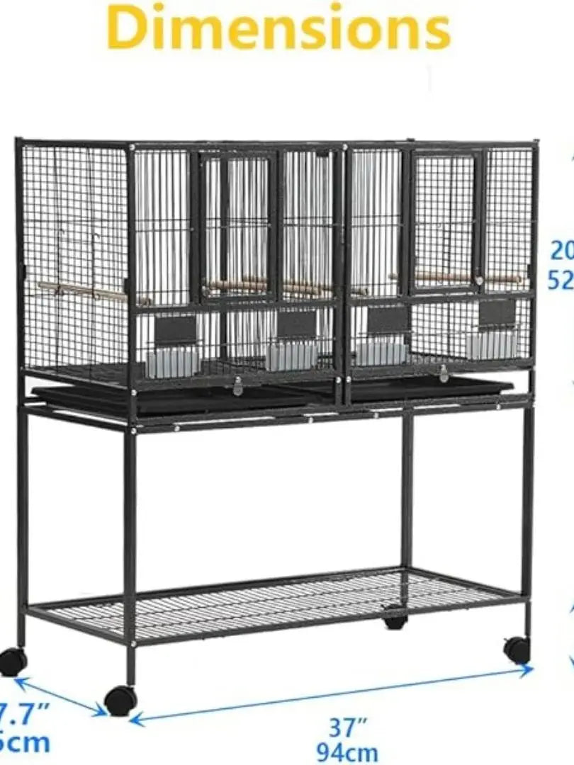 Bird Cage/Wooden Perches