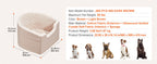 Booster Seat on Car for M/L Dog