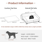 Heavy Duty Pet Sofa Large
