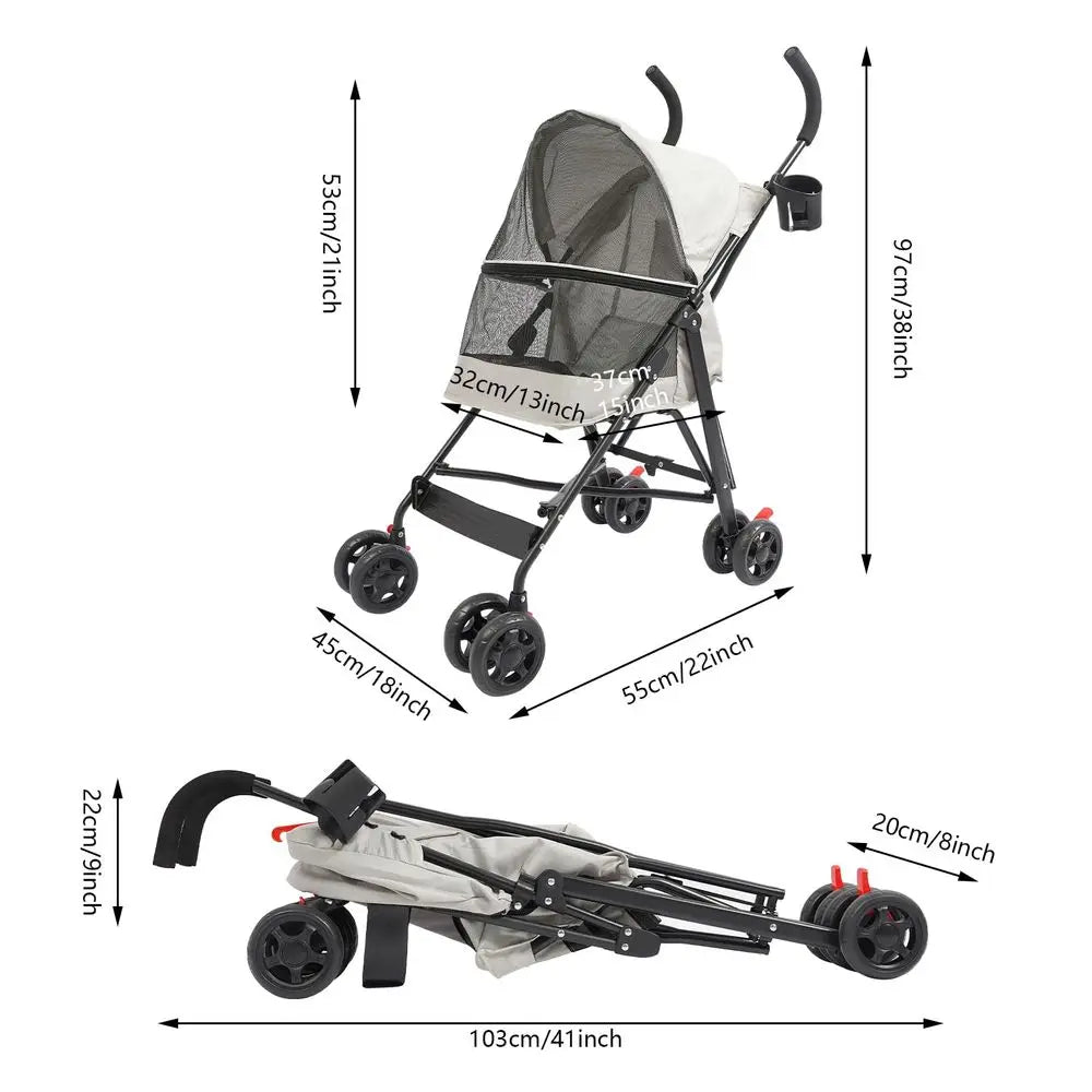 Pet Gear Travel Lite Plus Stroller Jogger