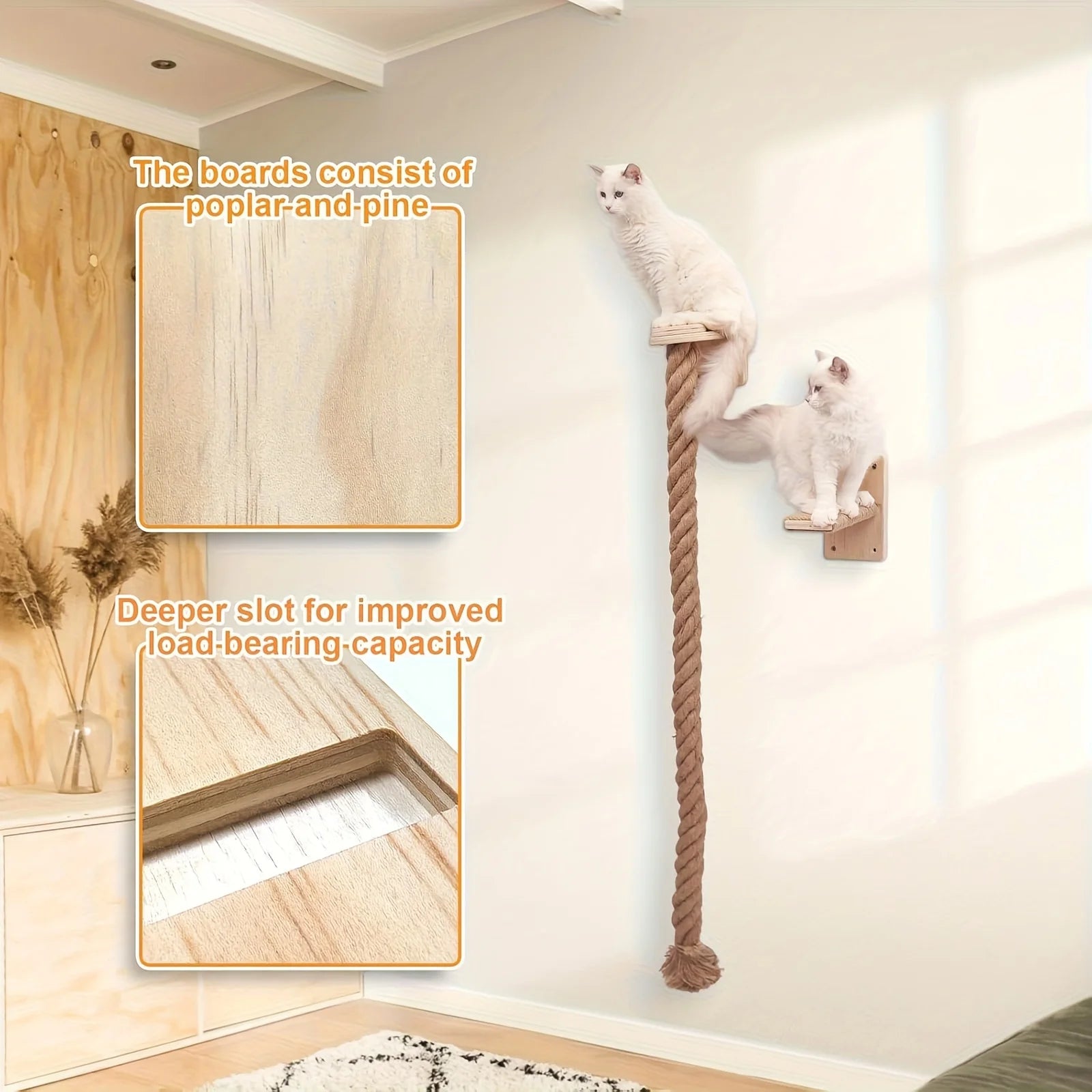 Cat Tree with Climbing Rope