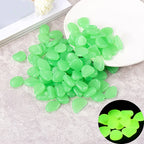 100Pcs Pebbles Glow In The Dark
