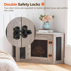 Corner Dog Crate