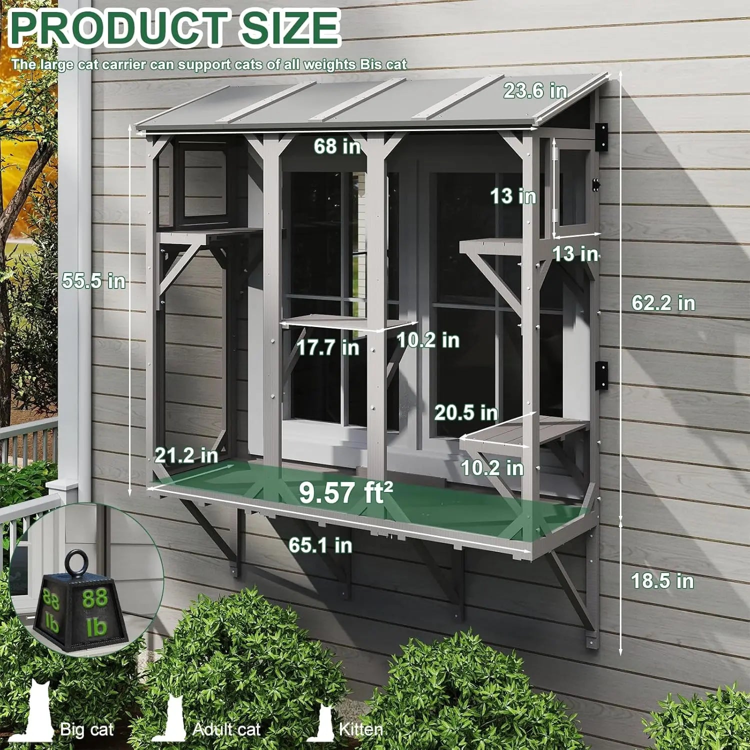 Cat Window Box Enclosure