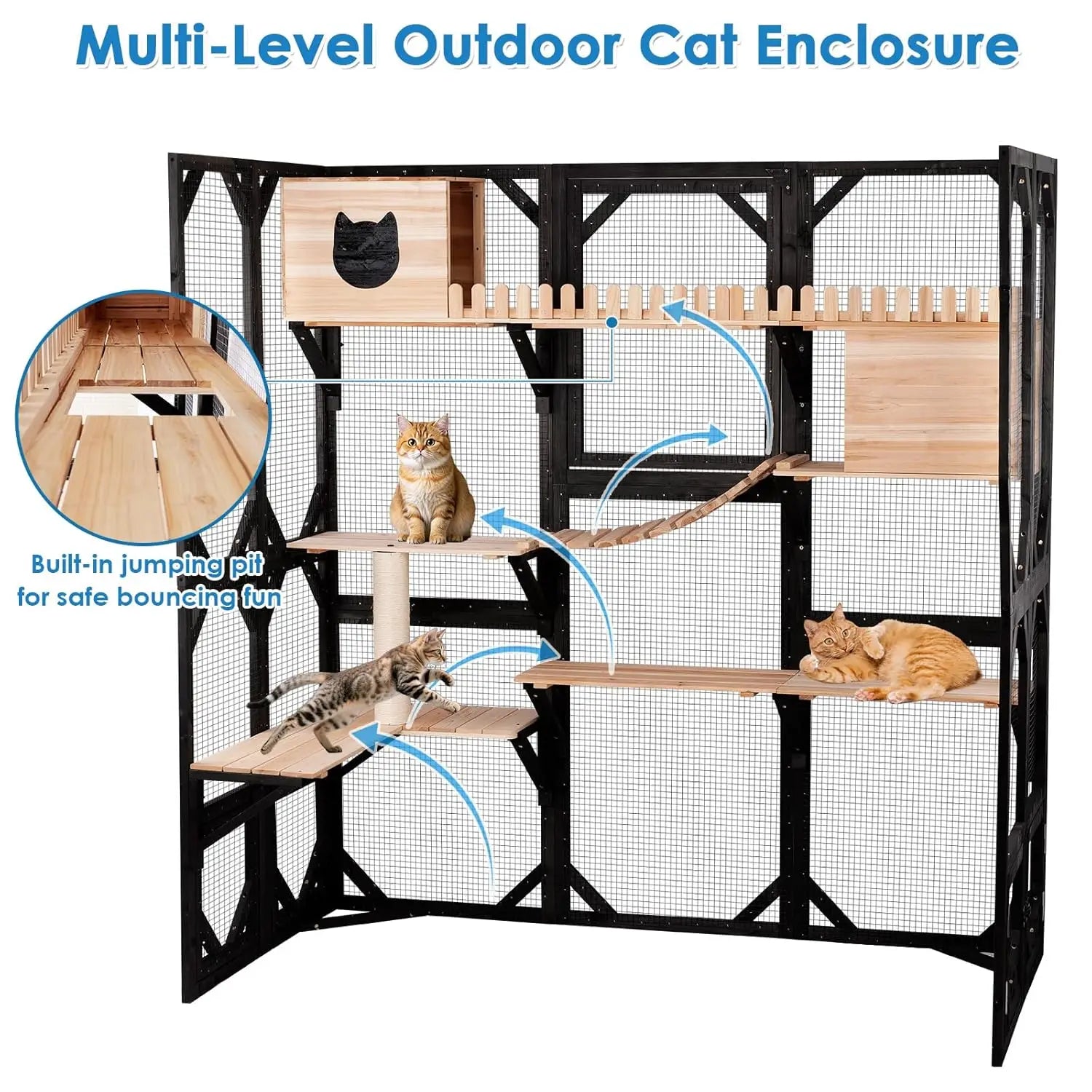 71" L Cat Enclosure