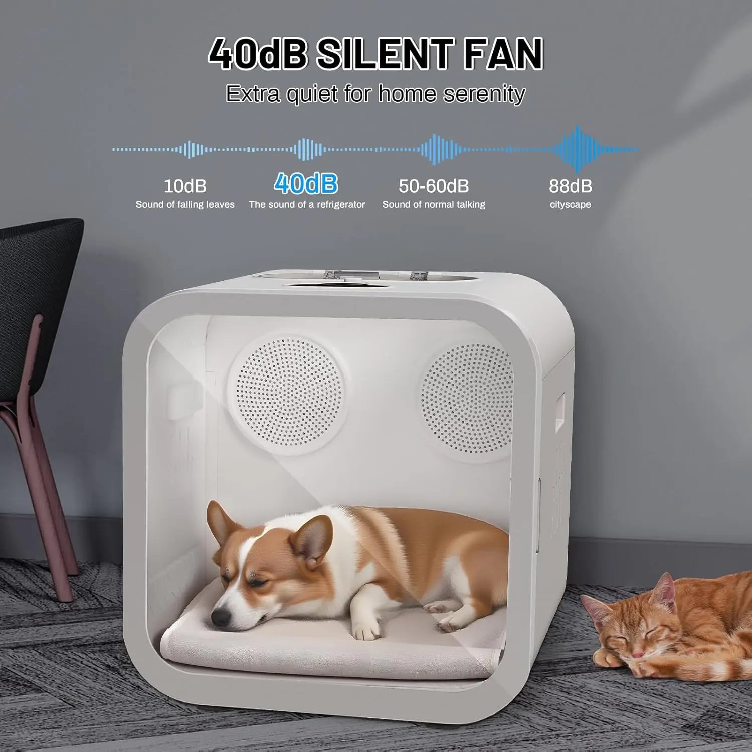 Automatic Pet Hair Dryer Box