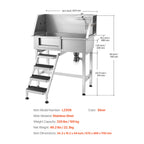Dog Washing Station Stainless Steel