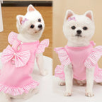 Bow Plaid Princess Dress