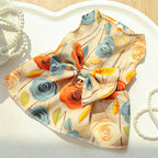 Cute Dog Floral Dress