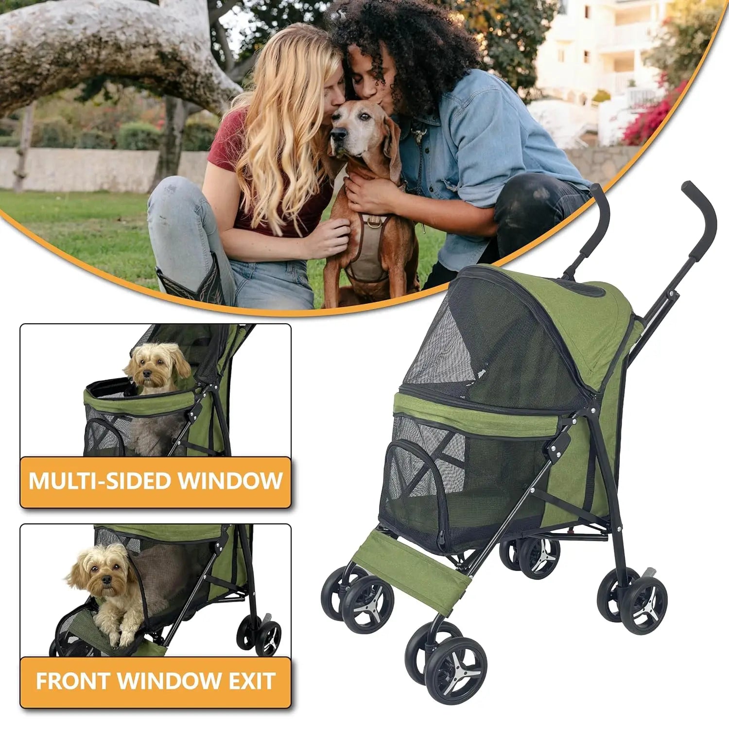 Pet Stroller for S/M Dogs