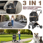 Stroller for Small Medium Dogs/Cats