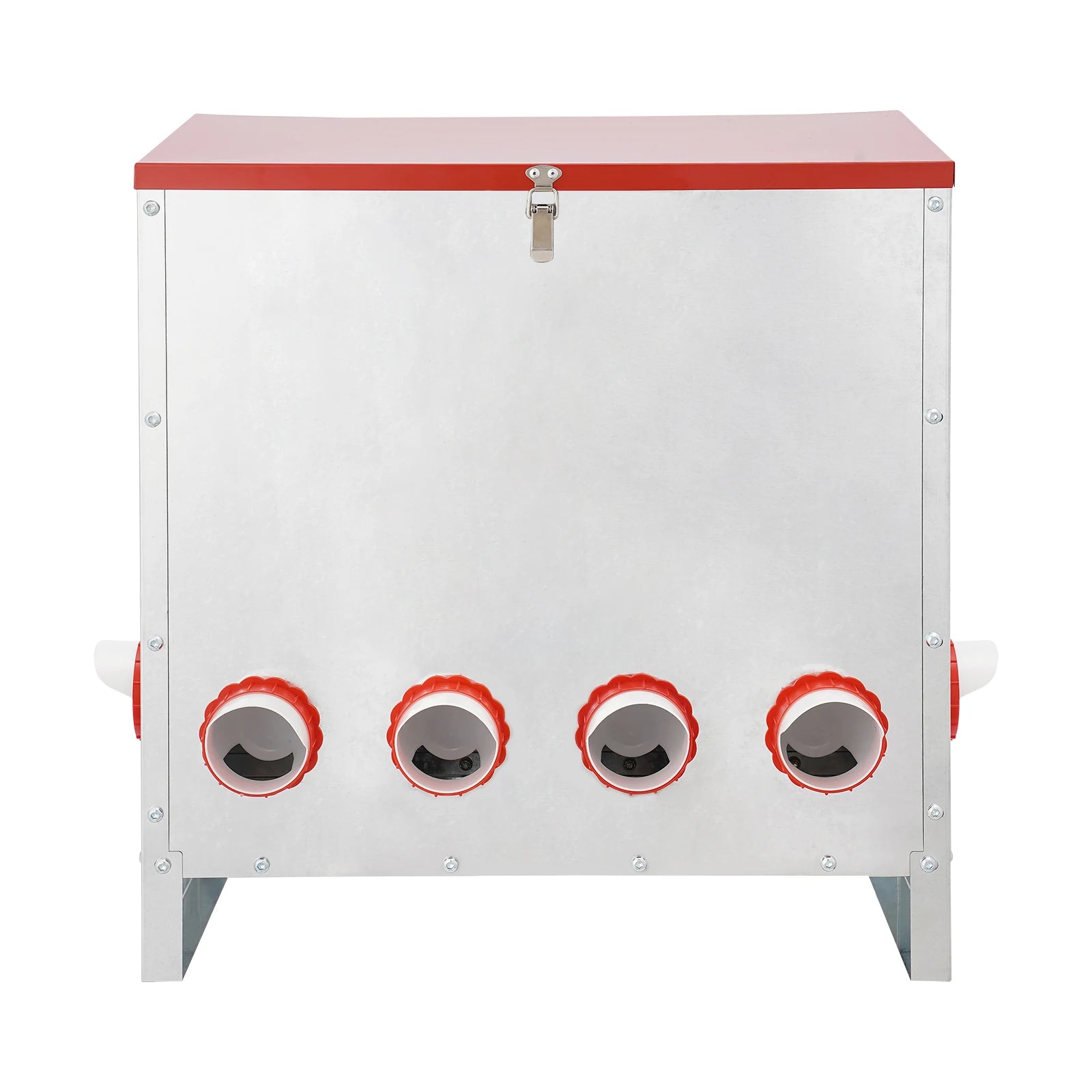Galvanized Metal Chicken Feeder