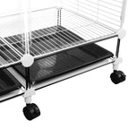 Wide Birdcage with Stand Tray