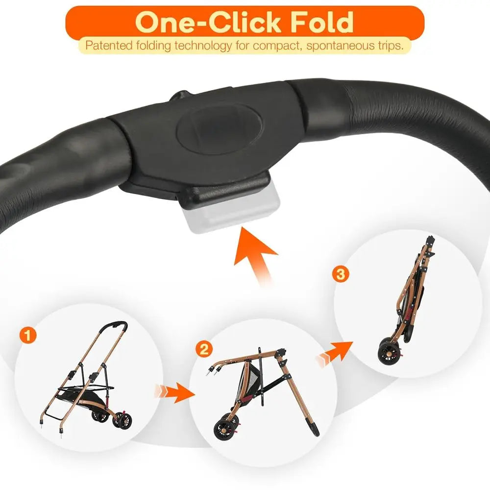 Pet Stroller for S Dogs/Cats