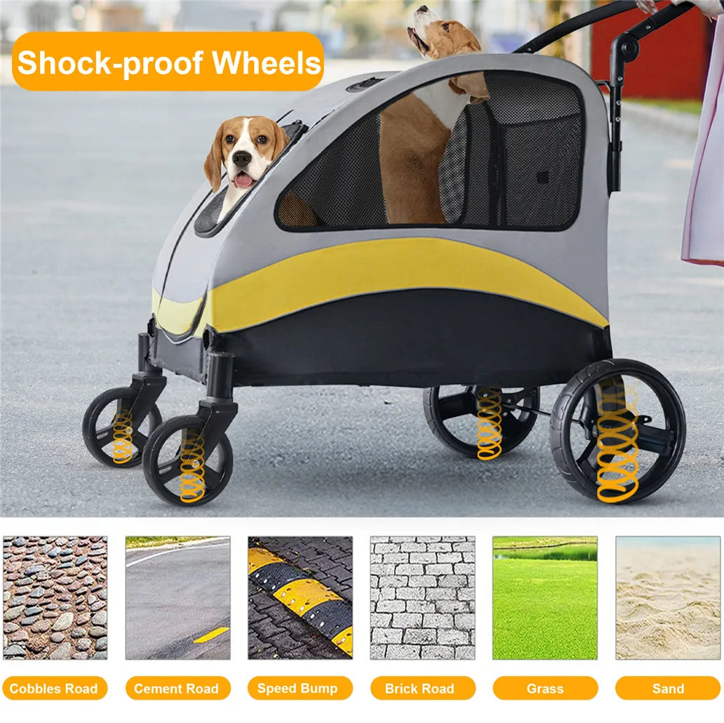 Premium Dog Stroller Pram