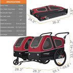 S-Line XL Dog Bike Trailer/Stroller