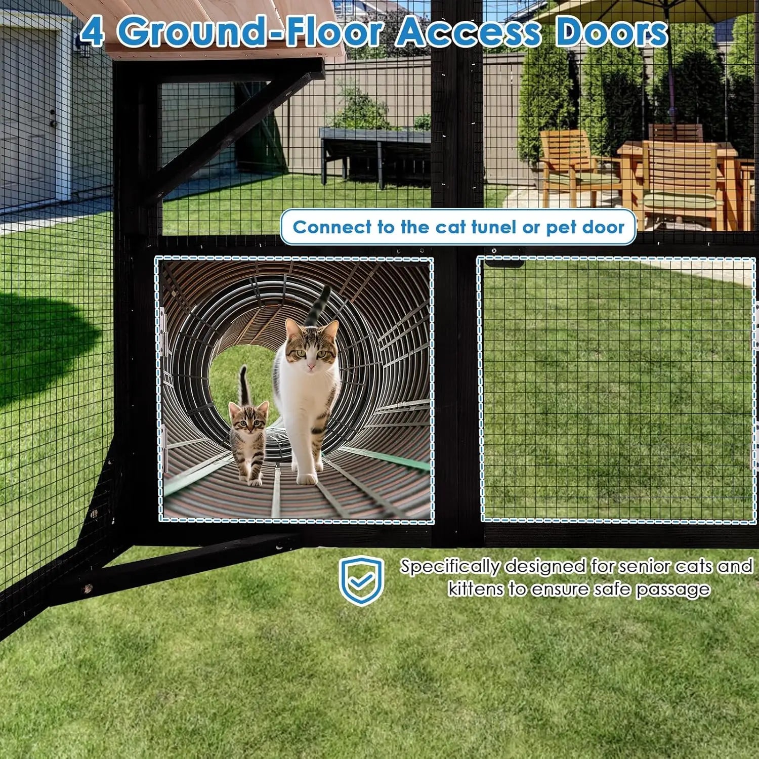 71" L Cat Enclosure