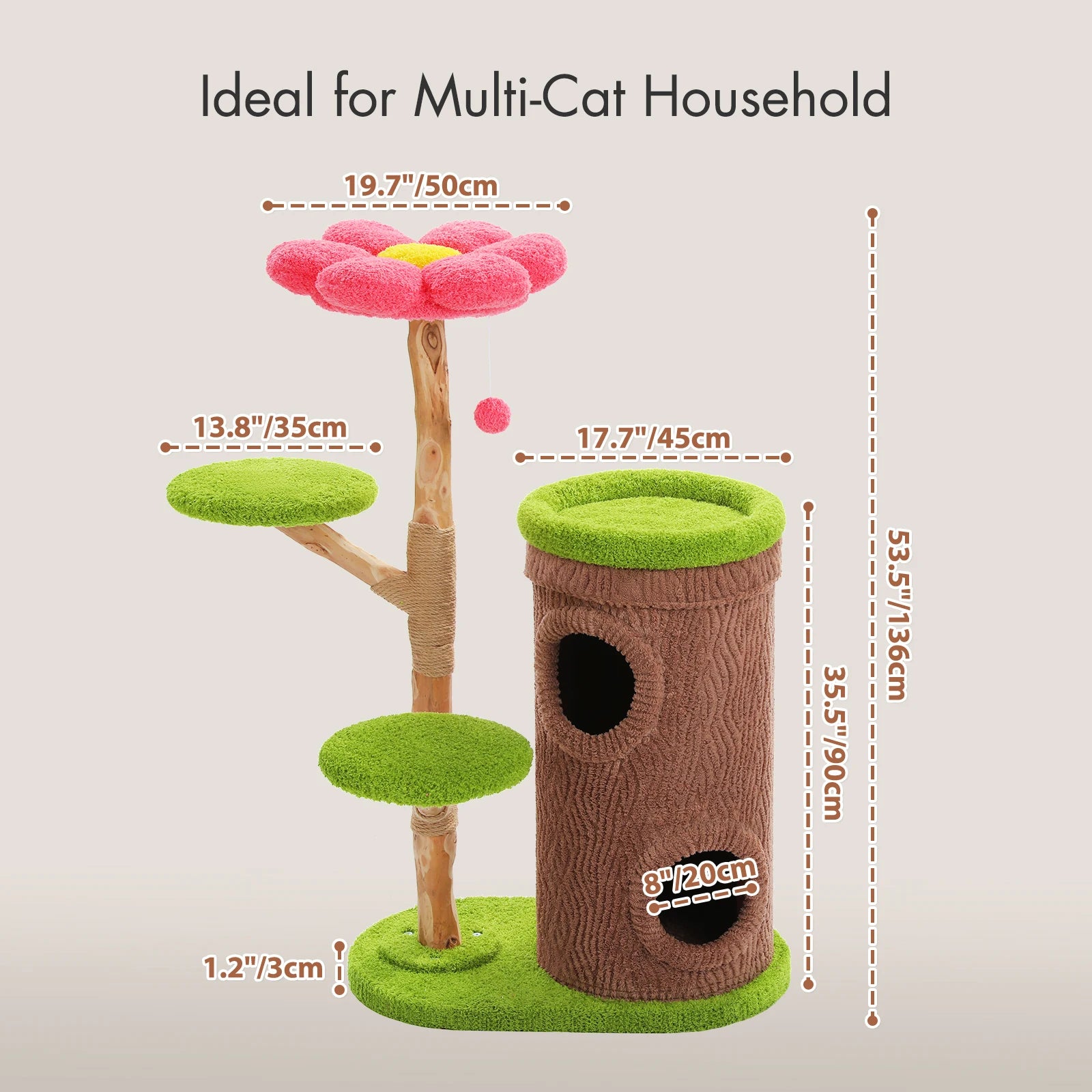 Wood Cat Tree