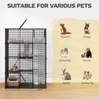 4 Tier Large Cat Cage