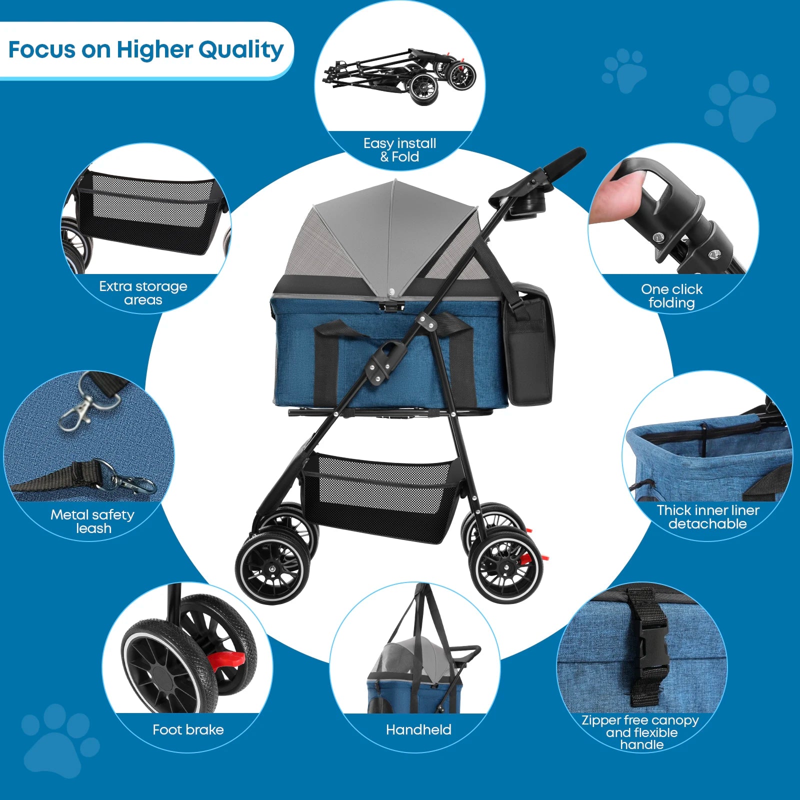 Stroller For Dogs Cats