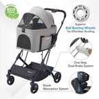 Tri-Fold Pet Travel System