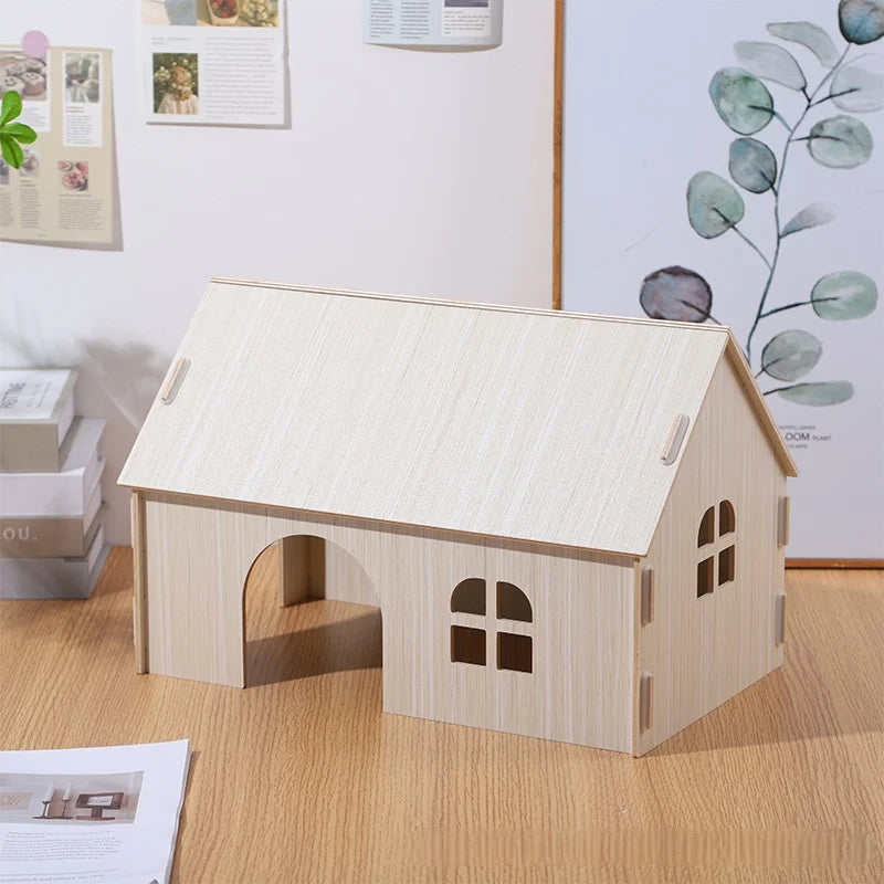 Cat Wooden Nest House